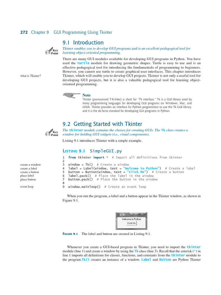 Introduction to Programming Using JAVA | PDF | Button (Computing ...