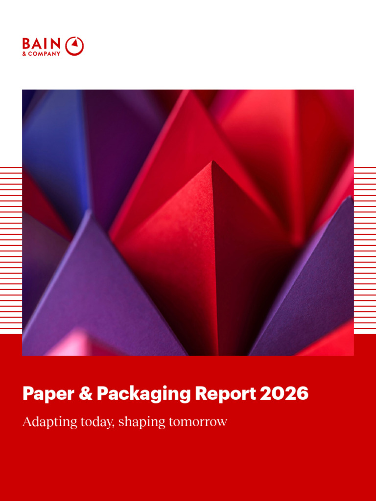 Bain Report Paper and Packaging Report 2026 | PDF | Supply Chain ...