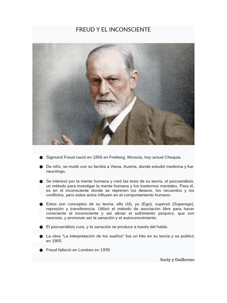 Freud y El Inconsciente | PDF
