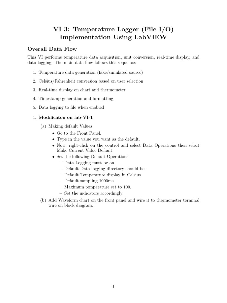 Lab 1 | PDF | String (Computer Science) | Temperature