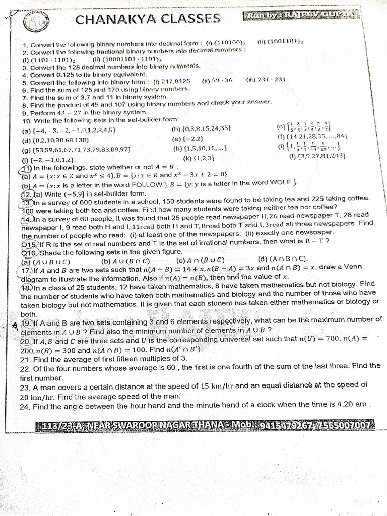 MLP Applied Maths Class 11 | PDF