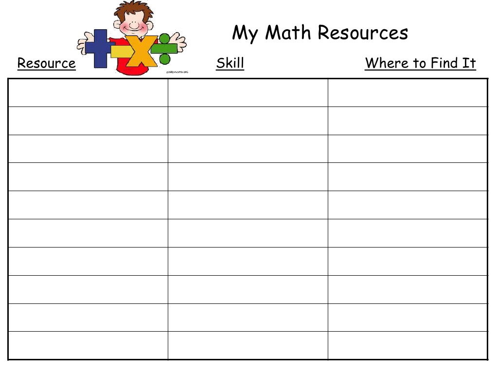 My Math Resources | PDF