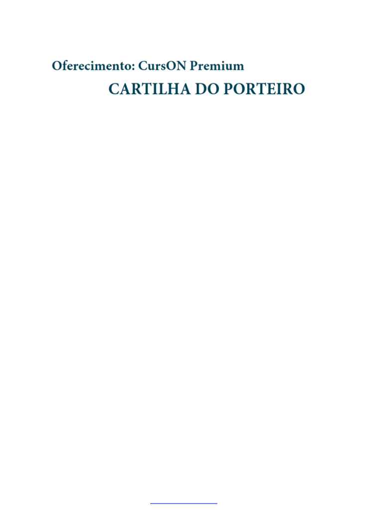 2 - Castilha Do Porteiro e Do Vigia | PDF