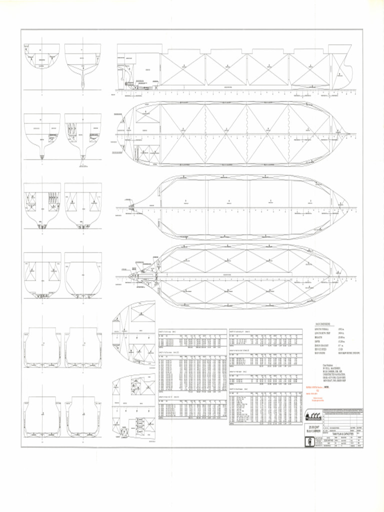 Tank Plan & Capacities. | PDF