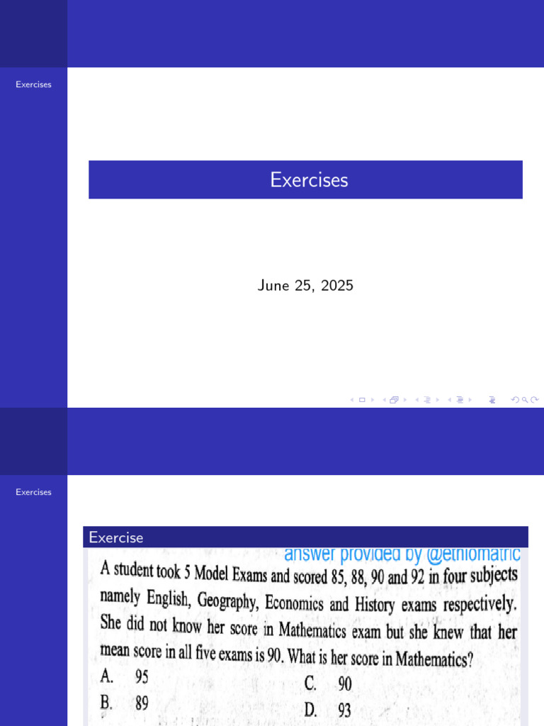 Exercise 3 | PDF