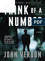 Think of A Number by John Verdon - Excerpt