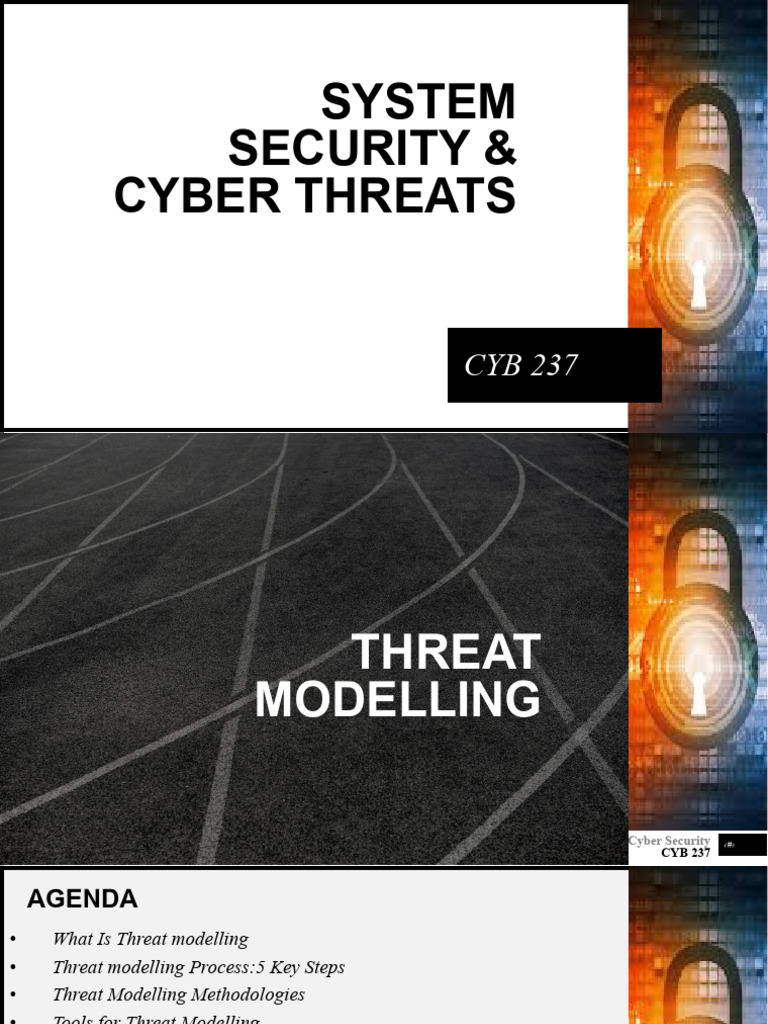 Lecture 02 Threat Modelling | PDF | Security | Computer Security