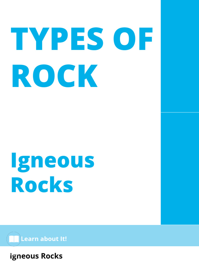 Lesson 4 - Classification of Rock | PDF | Igneous Rock | Rock (Geology)