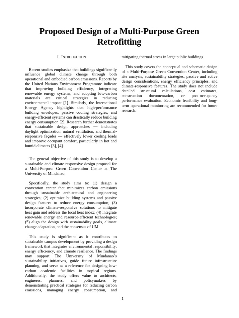 Design Retrofitting | PDF | Sustainability | Efficient Energy Use