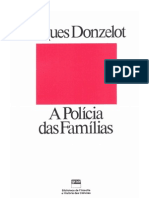 DONZELOT, Jacques - A polícia das famílias