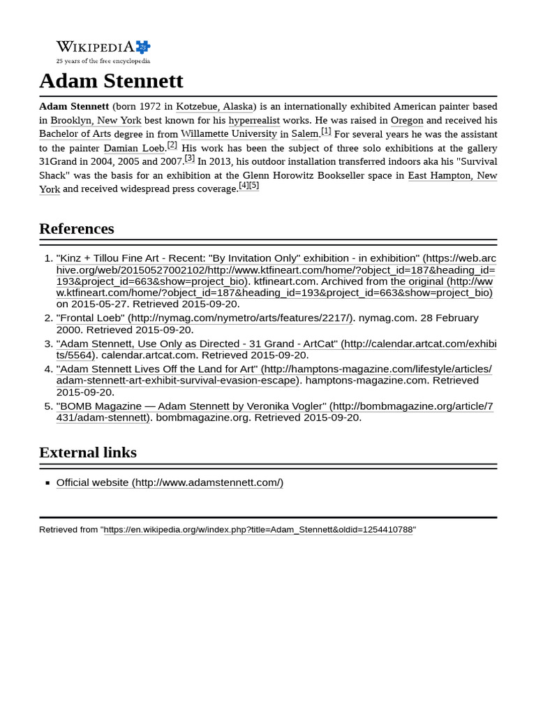 Adam Stennett | PDF