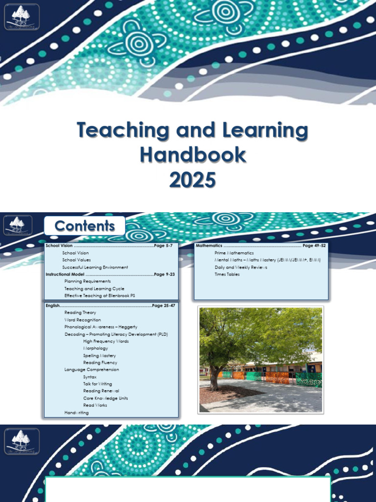 EPS Teaching and Learning Handbook 2025 NEW-compressed | PDF | Phonics ...