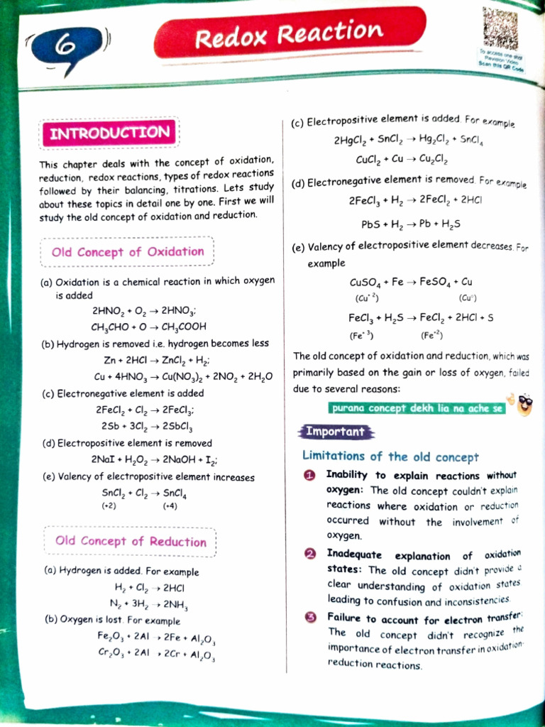 Redox Reactions | PDF