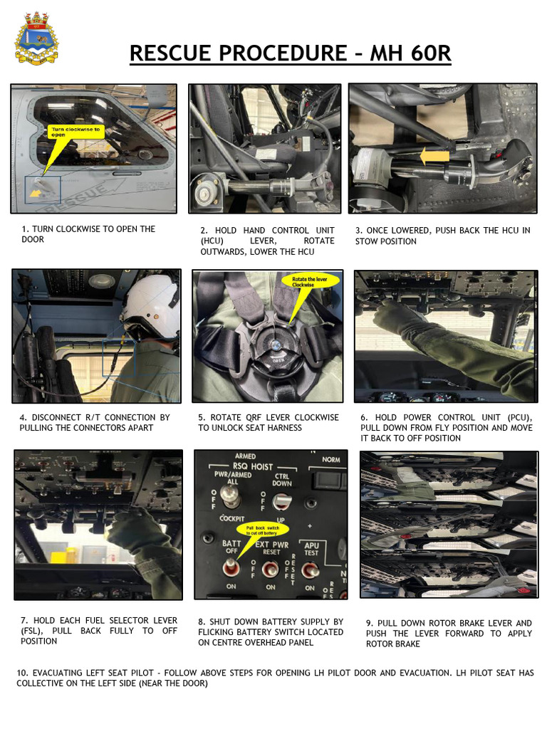Rescue Procedure Board - MH | PDF