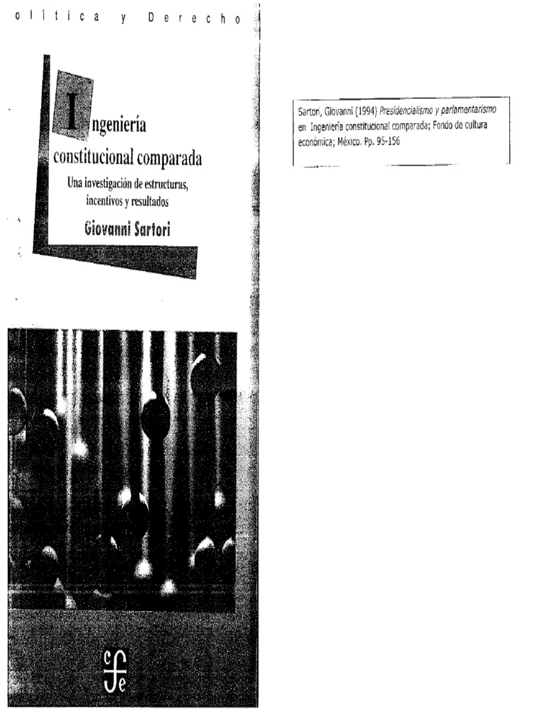 Sartori, Giovanni (1994) - Ingeniería Constitucional Comparada. Pp. 95 ...
