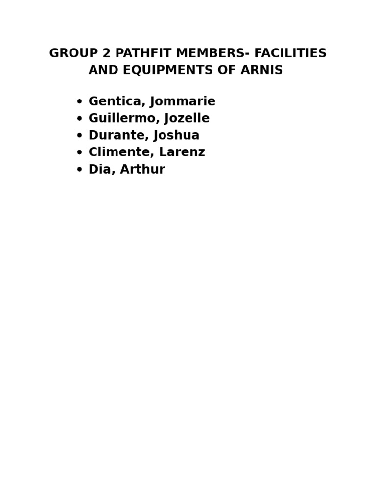 Group 2 - Members | PDF