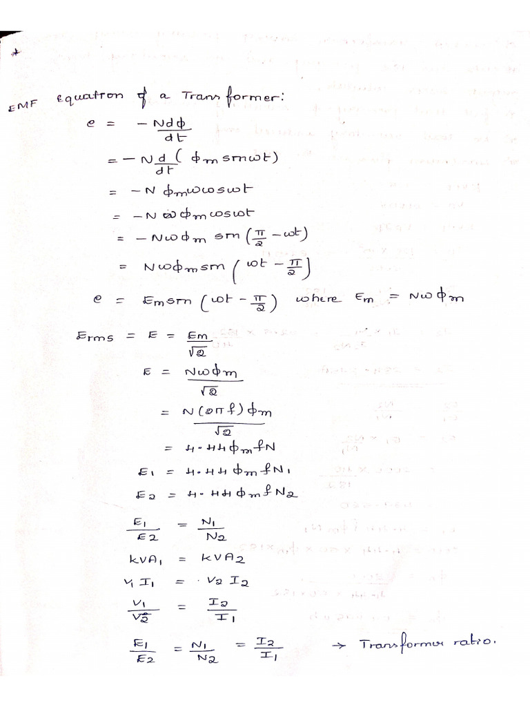 EM1 Notes | PDF