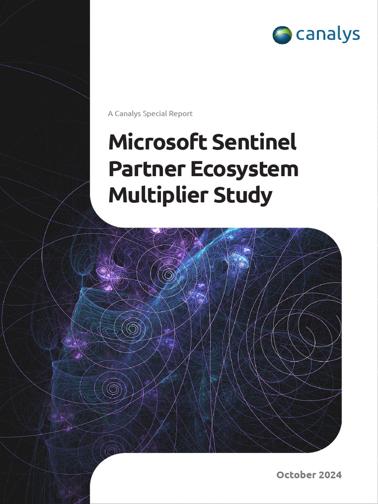 By Canalys Microsoft Sentinel Partner Ecosystem Multiplier White Paper ...