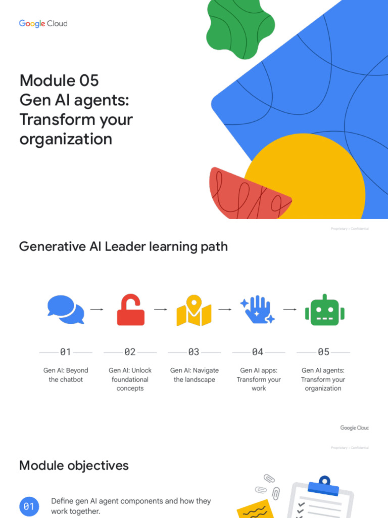 [PLS] Generative AI Leader (ILT)_Module5_Gen AI Agents_ Transform your ...