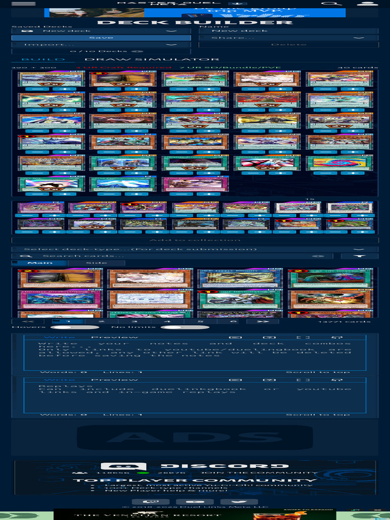 Deck Builder Master Duel Meta | PDF