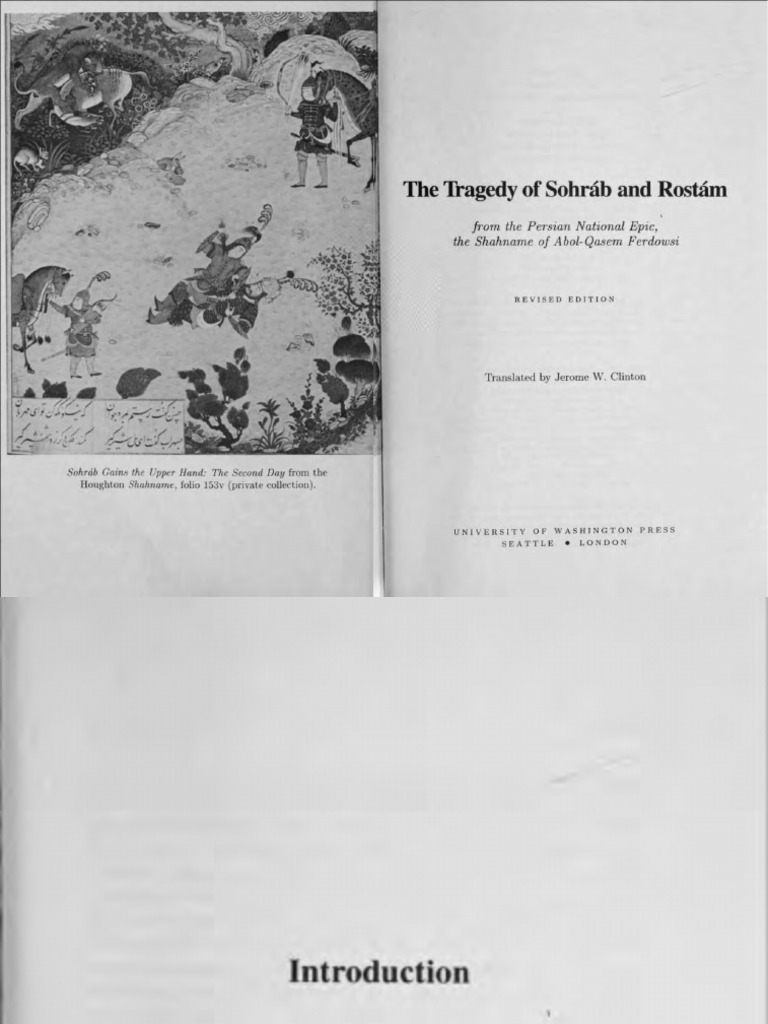 Ferdowsi Rostam Sohrab Clinton Trans | PDF