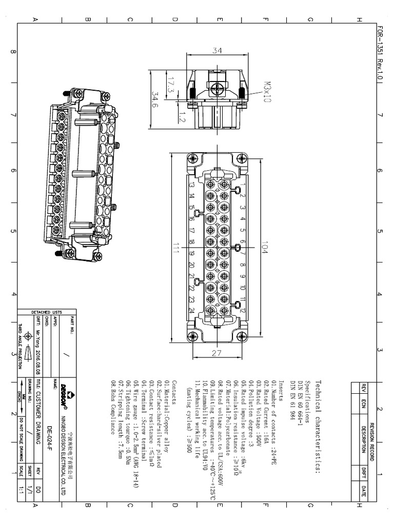 De 024 F | PDF