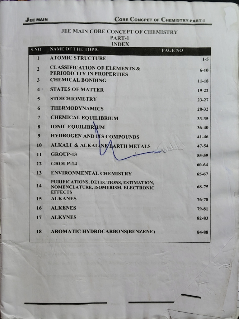 Chemistry Part 1 | PDF