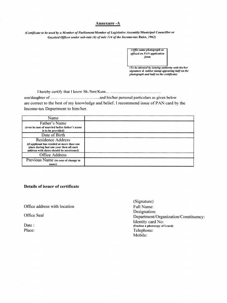 Annexure A | PDF