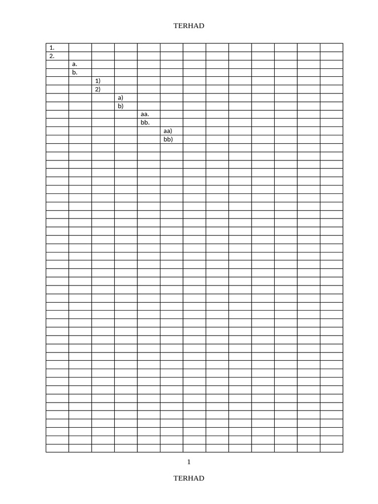 Partition Format Templet Surat | PDF