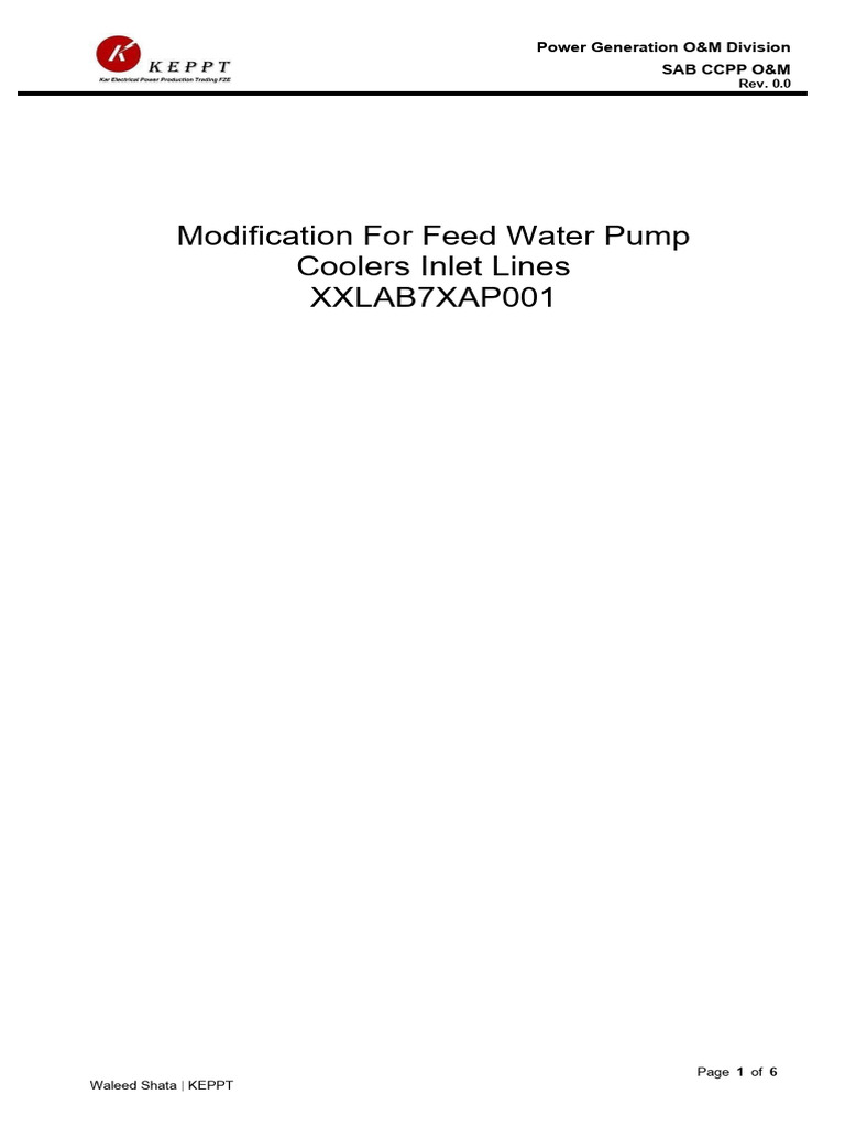 FW Pumps Coolers Inlet Lines Vent | PDF | Chemical Engineering | Gas ...