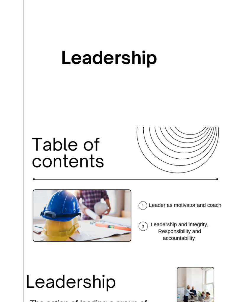 Leadership | PDF