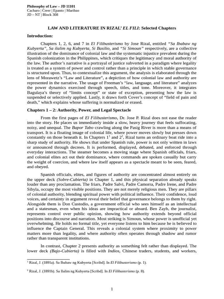 Law and Literature (Written Activity) | PDF | Narrative | Justice