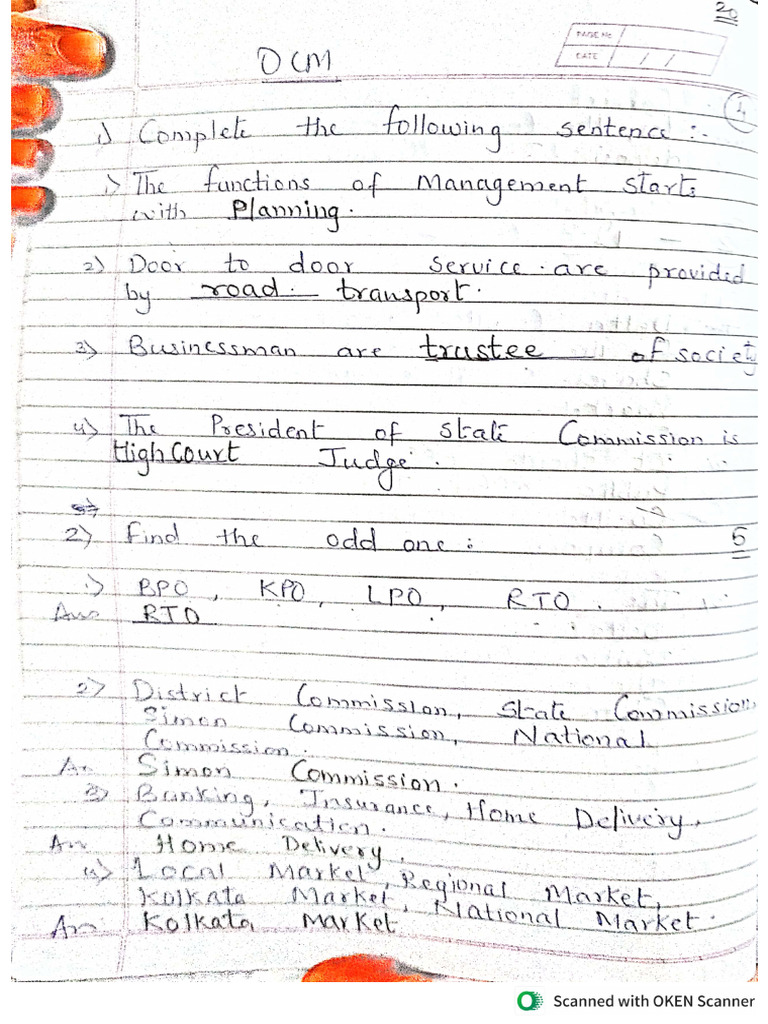Ocm Oral 2026 | PDF