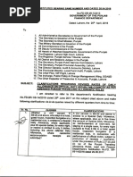 Revised TA/DA Rates in Punjab 2024 | PDF | Government