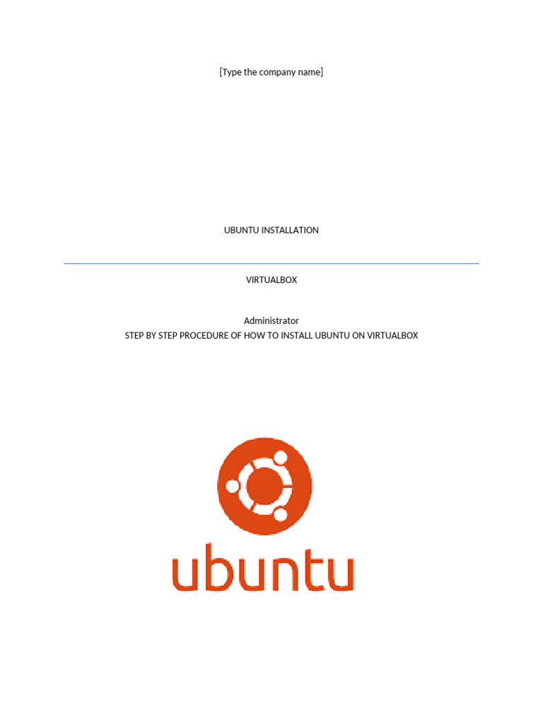 Ubuntu Installation Documentation | PDF | Graphical User Interfaces ...