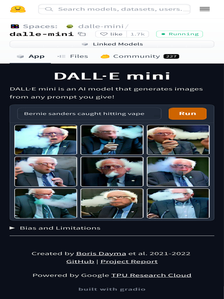 DALL·E Mini - A Hugging Face Space by Dalle-mini | PDF