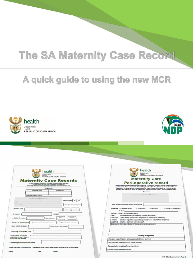 The Maternity Case Record for Webinar | PDF | Childbirth | Prenatal ...