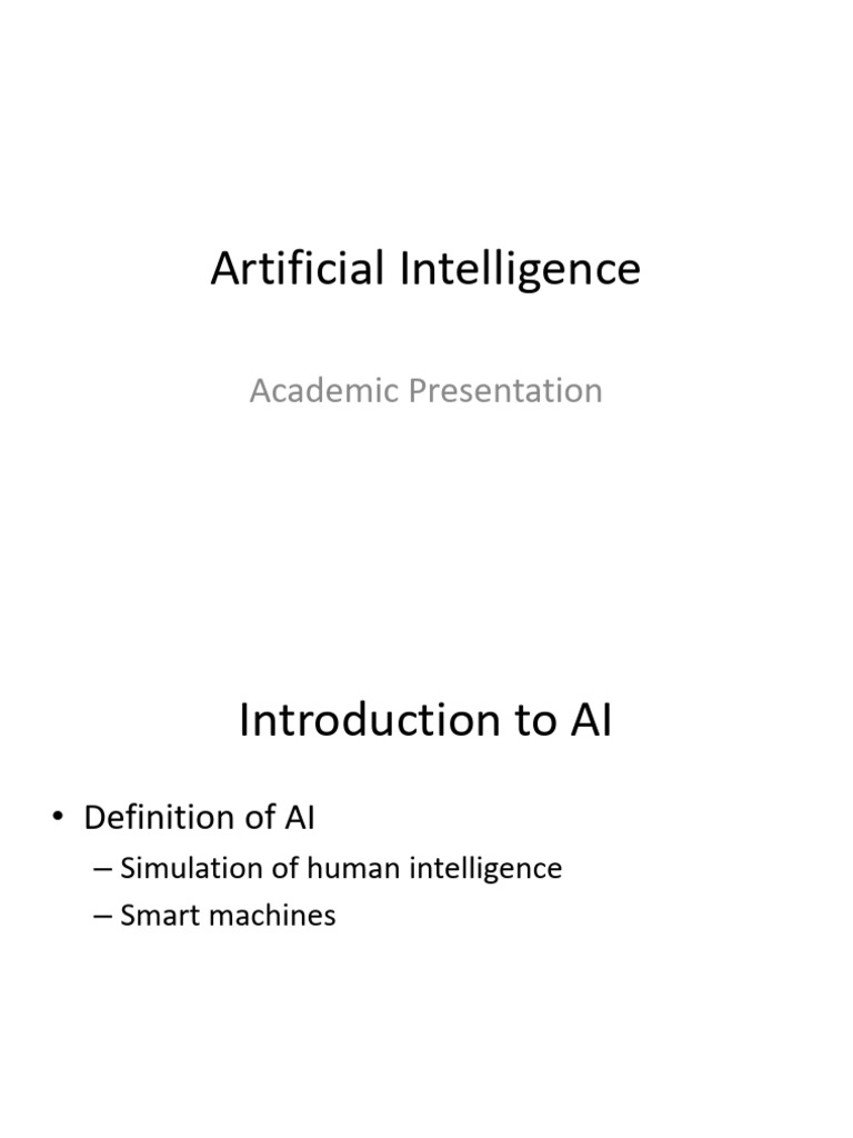 AI 10 Slides Presentation | PDF