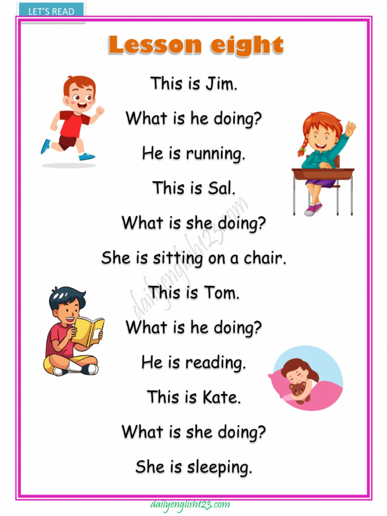 Let's Read 8 | PDF
