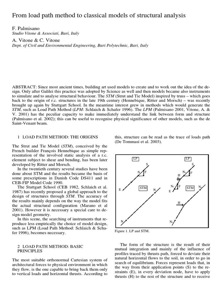 From Load Path Method To Classical Model | PDF | Stress (Mechanics ...