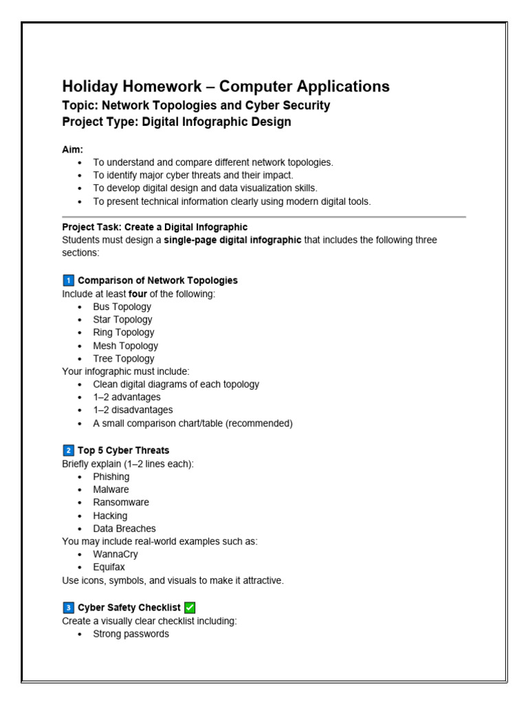Grade 9 - Holiday Homework 26-27 | PDF