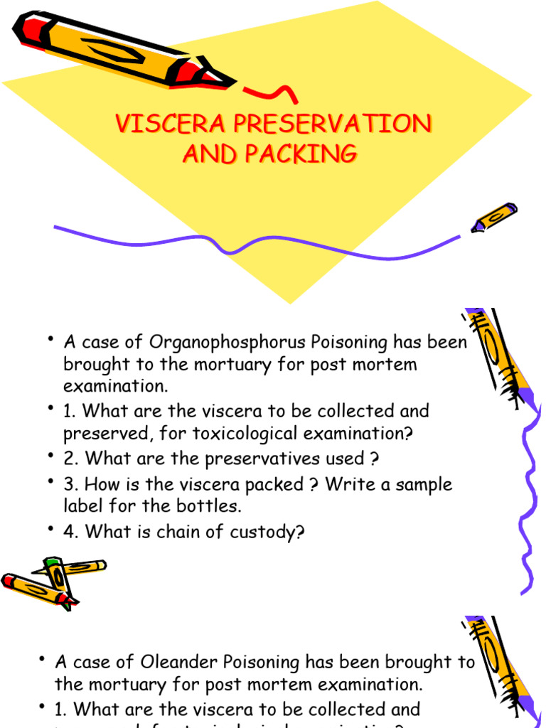 Viscera Packing Practical | PDF