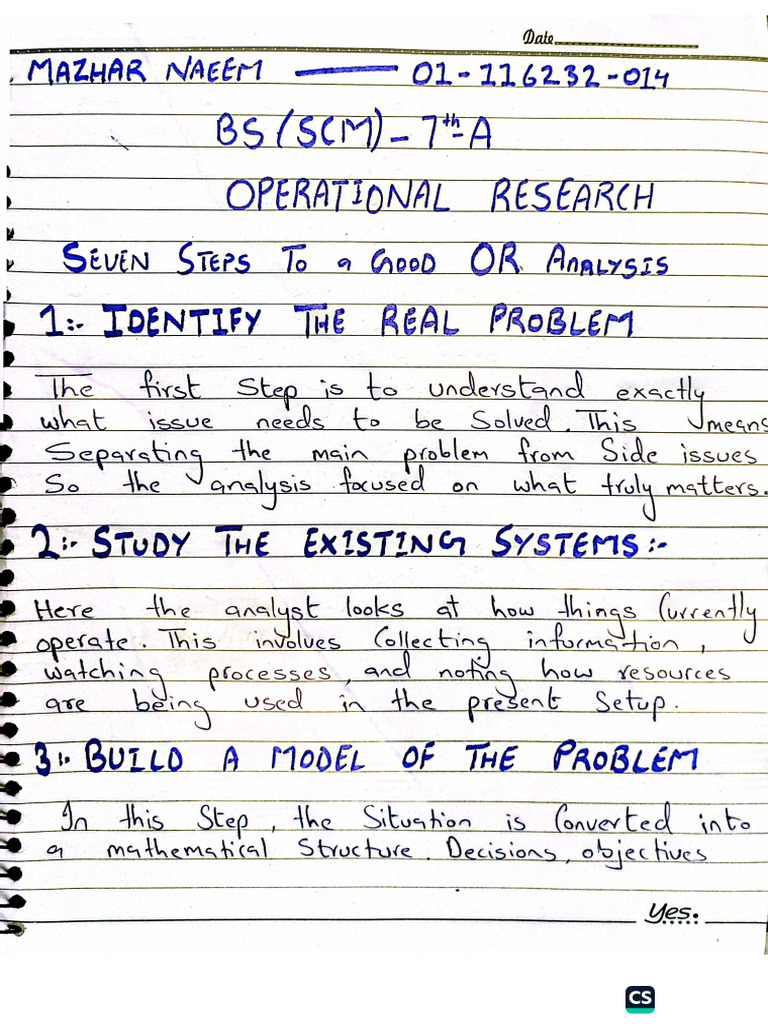 Or Assignment | PDF