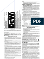 Dewalt DC845KA Manual