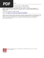 Apollo Program Cost Analysis | PDF | Apollo Program | Apollo Lunar Module