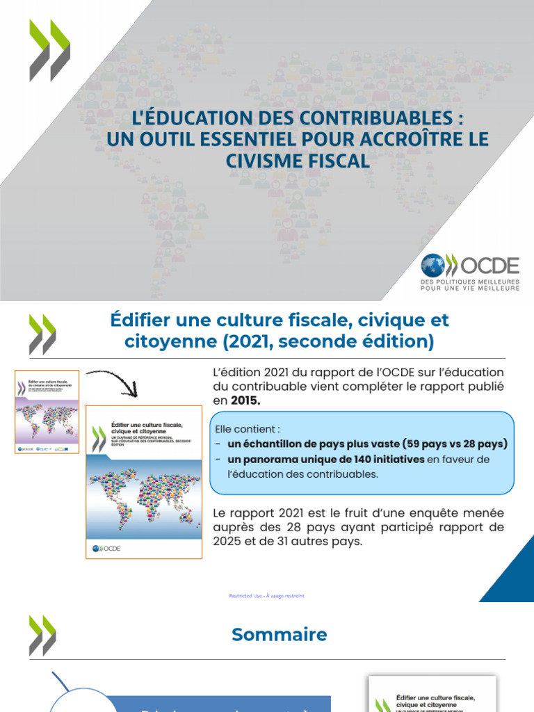 Session 12 - Education Du Contribuable | PDF | Impôts | Informations
