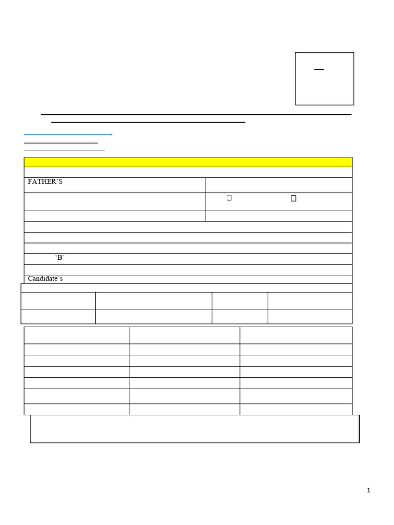 Application Form Bds 2023 24 | PDF