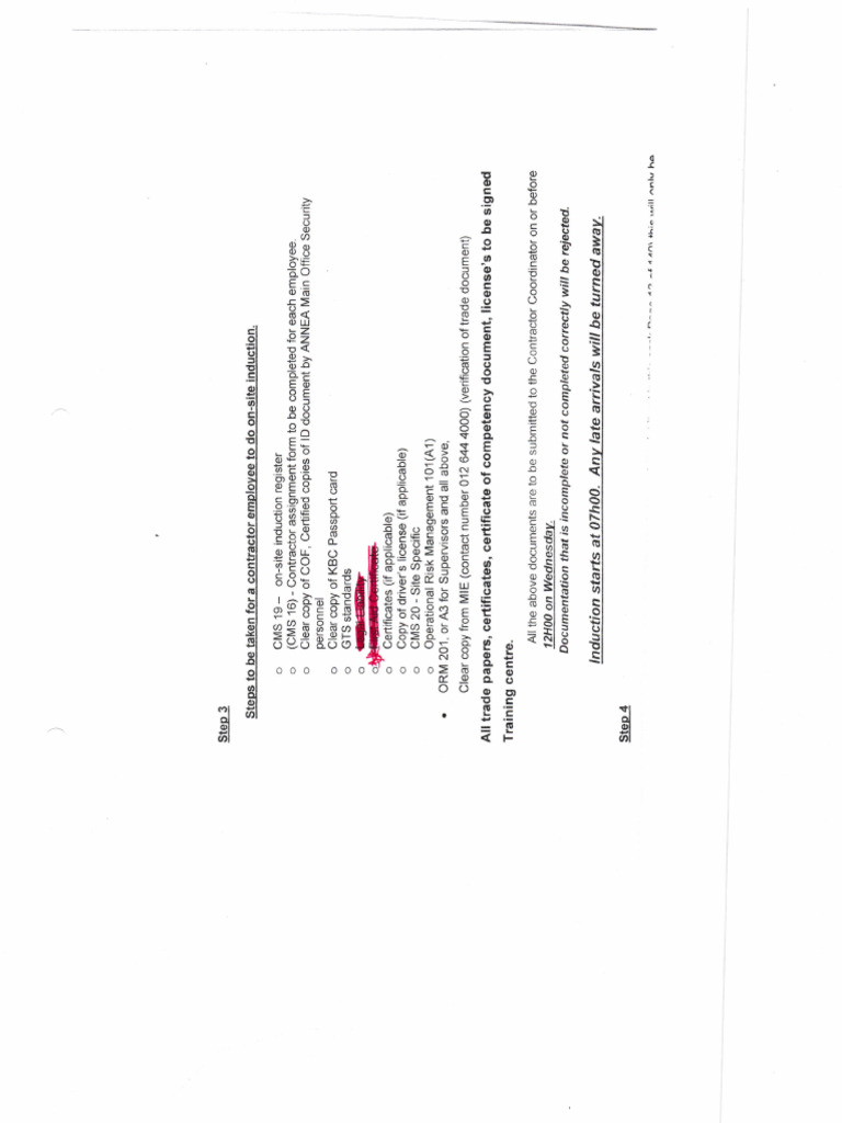 Induction Request Forms | PDF