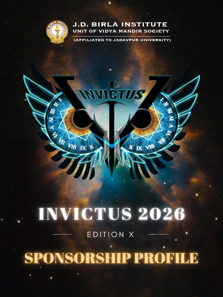 Invictus'26 Sponsorship Profile | PDF
