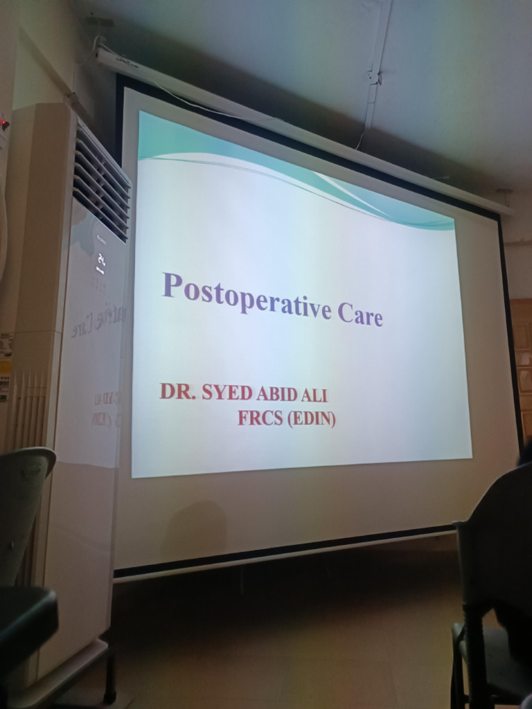 Postoperative Care (Gen Surgery) | PDF